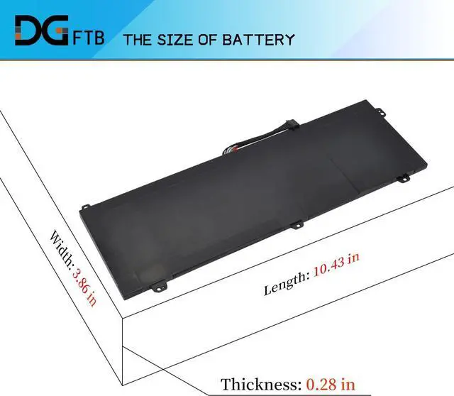 Alt view image 3 of 7 - DGTEC New ZO04XL Replacement Laptop Battery for HP Zbook Studio G3 G4 Mobile Workstation Series ZO04 ZO06 ZO06XL 808396-422 HSTNN-LB6W HSTNN-C88C HSN-C02C 808450-001 (15.2V 64Wh/4210mAh)