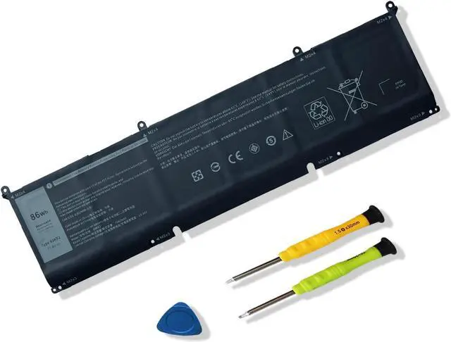 Main image of EFOHANA 69KF2 Laptop Battery Replacement for XPS 15 9500 Precision 5550 M15 R3 2020 ALW15M-5758W M17 R3 2020 Series Notebook 8FCTC 08FCTC 70N2F 070N2F 11.4V 86Wh 7167mAh