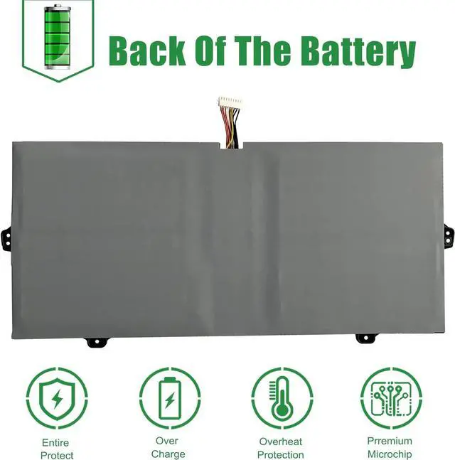 Alt view image 6 of 6 - JIAZIJIA AA-PBRN4ZU Laptop Battery Replacement for Samsung Galaxy Book Flex 15-NP950 950QCJ 930QCJ 950XCJ 930XCJ Series Notebook 15.4V 66.9Wh
