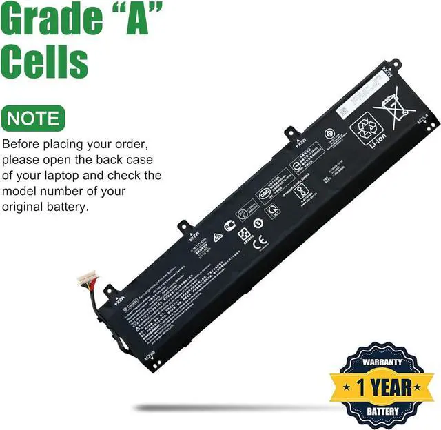 Alt view image 3 of 5 - JIAZIJIA IR06XL M02029-005 Battery Replacement for Hp ZBook Power G7 Mobile Workstation Series TPN-DB0C M01523-2C2