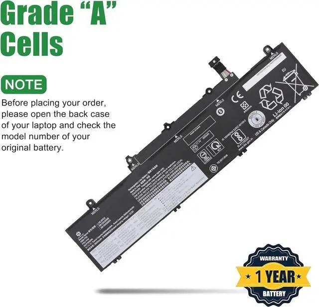 Alt view image 4 of 6 - L19L3PD5 Laptop Battery Replacement for Lenovo ThinkPad E14 E15 2nd 3rd 4th Gen Series SB10X02608 5B10X02603 L19C3PD5 SB10X02597 5B10X02600 L19M3PD5 SB10X02591 5B10X02606 L19D3PD5 11.1V 45Wh