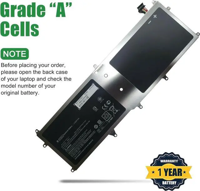 Alt view image 4 of 6 - JIAZIJIA KT02XL 753704-005 Laptop Battery Replacement for Hp Pro X2 612 G1 Tablet Series Notebook HSTNN-IB6F 753330-1C1 7.4V 25Wh