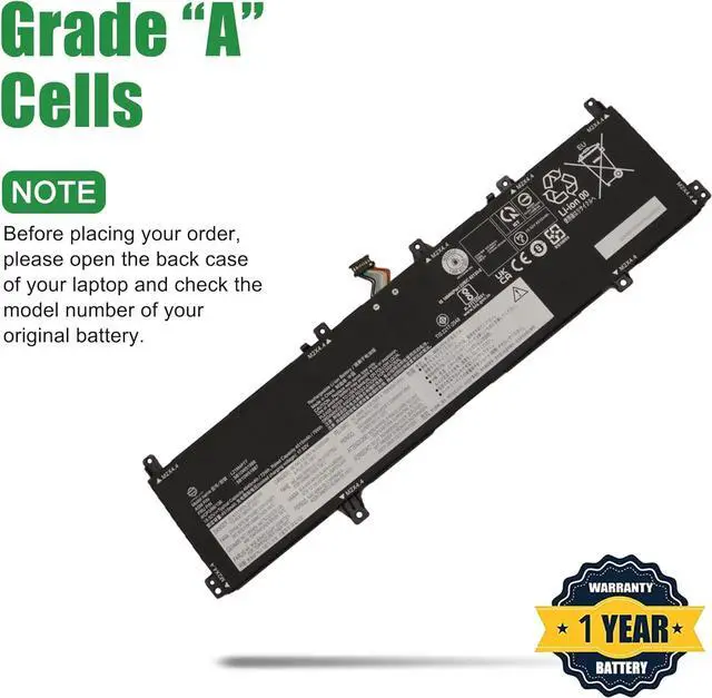 Alt view image 4 of 6 - L21M4P77 Laptop Battery Replacement for Lenovo ThinkPad Z16 Gen 1 2022 Gen 2 2023 Series SB10W51988 5B10W51887 L21C4P74 SB10W51989 5B10W51888 L21D4P76 SB10W51990 5B10W51889 15.52V 72Wh