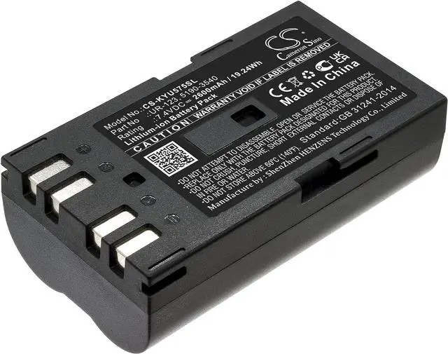 Main image of JIAJIESHI Battery 2600mAh / 19.24Wh,Replacement Battery Fit for Keysight U5752A, U5855, U5855A 5190-3540, UR-123