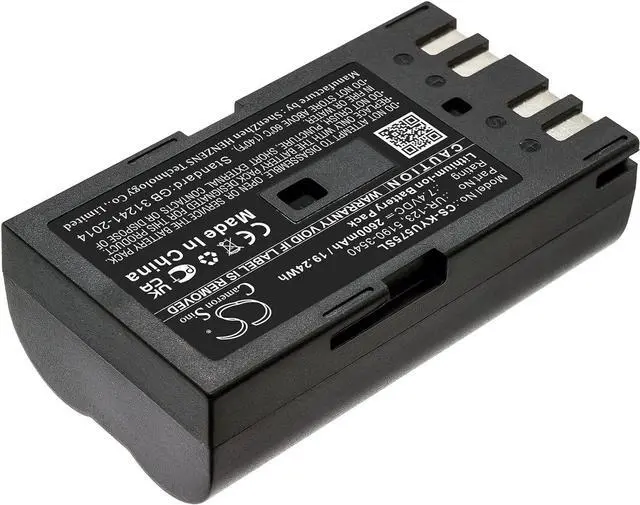 Alt view image 2 of 4 - JIAJIESHI Battery 2600mAh / 19.24Wh,Replacement Battery Fit for Keysight U5752A, U5855, U5855A 5190-3540, UR-123