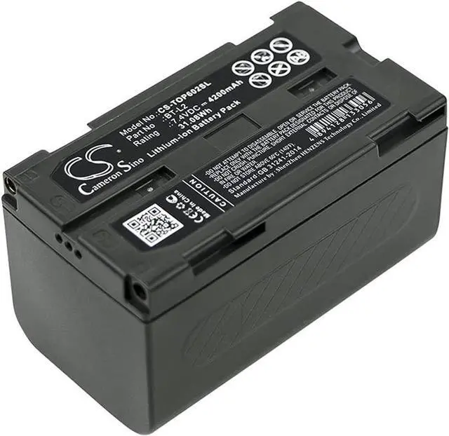 Alt view image 3 of 3 - 4200mAh BT-L2 series Replacement Battery for Topcon ES Total Station OS Total Station ES-602 ES-602G ES-600G ES-605G OS-602G OS-605G ES-605 Hiper II