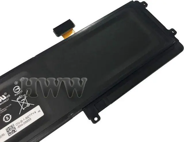 Alt view image 4 of 5 - New 11.4V 70Wh 6160mAh BETTY4 Battery Compatible with Razer Blade 2016 V2 14" 3ICP4/56/102-2 RZ09-0195 RZ09-01953E72 Series