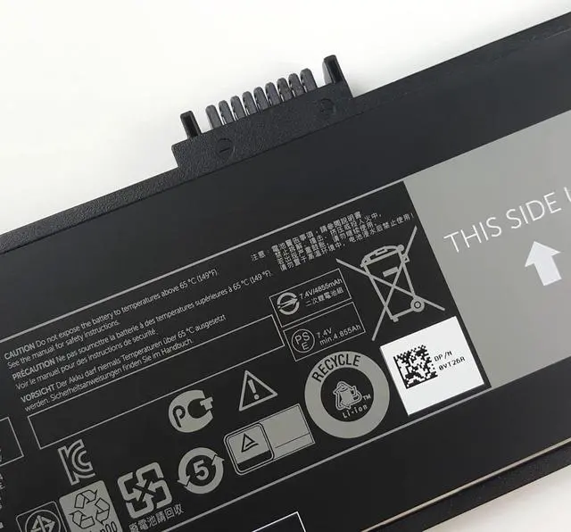 Alt view image 2 of 3 - IFRESEM HXFHF Replacement Battery for Dell Venue 11 Pro 7130 7139 Tablet VJF0X VT26R XNY66 451-BBGR 0VT26R (7.4V 36Wh)