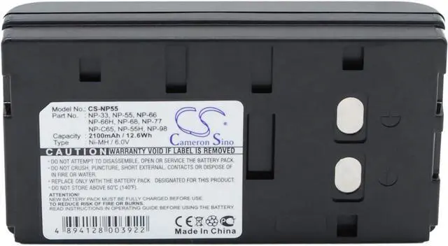 Main image of VI VINTRONS 2100mAh Battery for Sony CCD-TR91, CCD-F32, CCD-TR805, CCD-V88E, CCD-M7