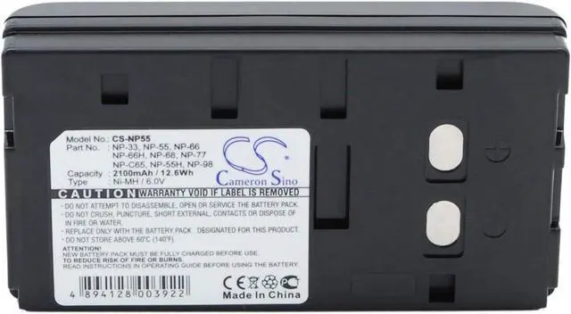 Alt view image 6 of 6 - VI VINTRONS 2100mAh Battery for Sony CCD-TR91, CCD-F32, CCD-TR805, CCD-V88E, CCD-M7