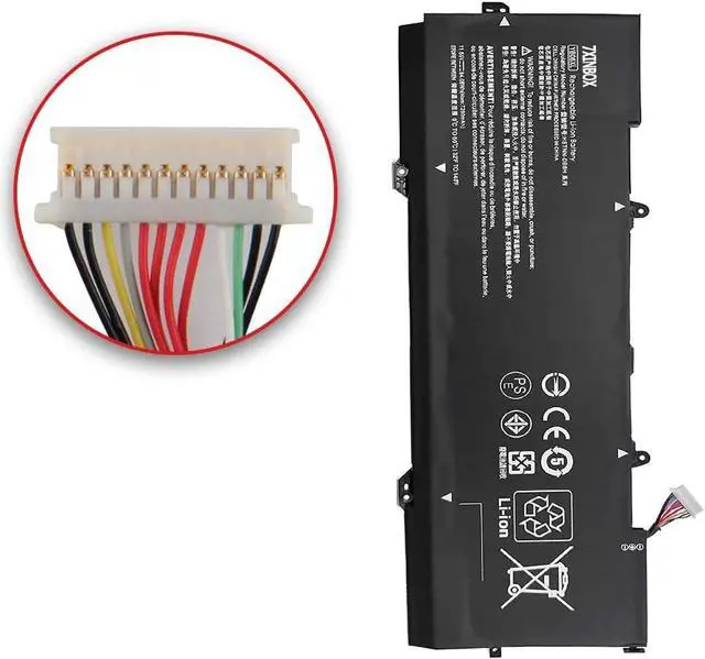 Alt view image 3 of 3 - 7XINbxo 11.55V 84.08Wh HSTNN-DB8H YB06XL Replacement Laptop Battery for HP Spectre x360 15-CH000 15T-CH000 15-CH013TX TPN-Q200