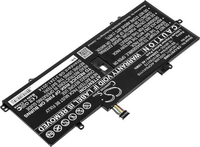Alt view image 2 of 4 - XSP Replacement Battery for Think-Pad X1 Carbon 2019, Think-Pad X1 Carbon 7th PN SB10T83175, 4ICP5/41/110, 02DL006, L18C4P71, SB10K97644