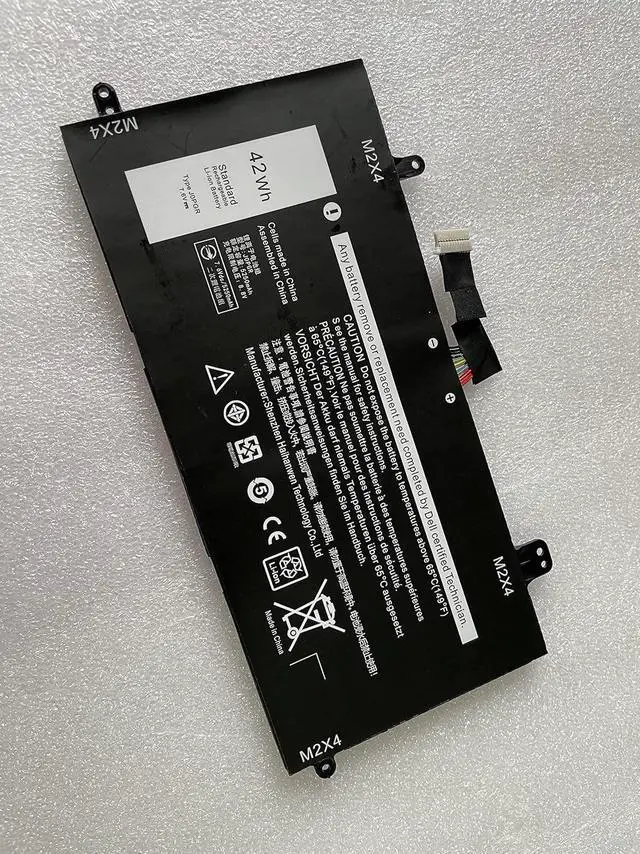 Alt view image 3 of 3 - Powerforlaptop Laptop/Notebook Replacement J0PGR Battery Compatible with Latitude 12 5285 5290 2-in-1 T17G T17G001 T17G002 Series Notebook 0J0PGR JOPGR 0RDYCT RDYCT 1WND8 X16TW 0X16TW 0FTH6F FTH6F