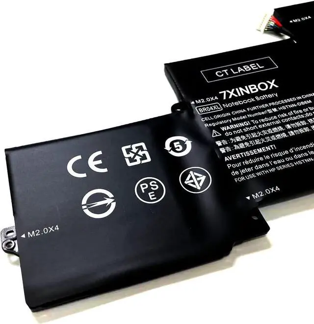 Alt view image 3 of 4 - 7XINbox 7.6V 36Wh BR04XL HSTNN-DB6M HSTNN-I26C HSTNN-I28C Replacement Laptop Battery for HP EliteBook 1020 G1(CTO) G1(G9P64AV) G1(L7Z19PA) G1(M0D62PA) G1(M4Z18PA) G1(M5U02PA)