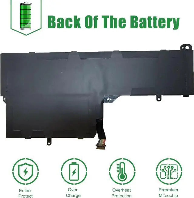 Alt view image 5 of 5 - JIAZIJIA WO03XL Laptop Battery Replacement for Hp Pavilion 13-P100ED 13-P100EL Series Notebook HSTNN-DB5I 725496-2B1 725606-001 11.1V 33Wh 2950mAh