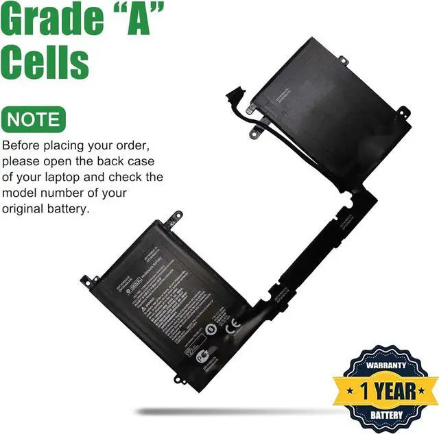 Alt view image 4 of 6 - JIAZIJIA SK02XL Laptop Battery Replacement for Hp Split X2 13-R010DX Series Notebook HSTNN-DB6G 756186-271 756416-001 7.4V 30Wh