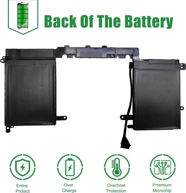 Alt view image 6 of 6 - JIAZIJIA SK02XL Laptop Battery Replacement for Hp Split X2 13-R010DX Series Notebook HSTNN-DB6G 756186-271 756416-001 7.4V 30Wh