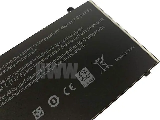 Alt view image 3 of 4 - HWW New 11.1V 38Wh Battery Replacement for RYXXH Dell Latitude 12 5000 E5250 Series