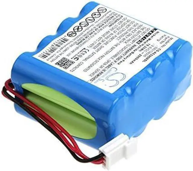 Alt view image 2 of 6 - Qigenia ACP580108000 Replacement Battery for Acroprint 175 ATT310 175 Full Power Reserve ES1000 310 420 ES900,580108000 58-0108-000 Battery (2000mAh/9.6V)