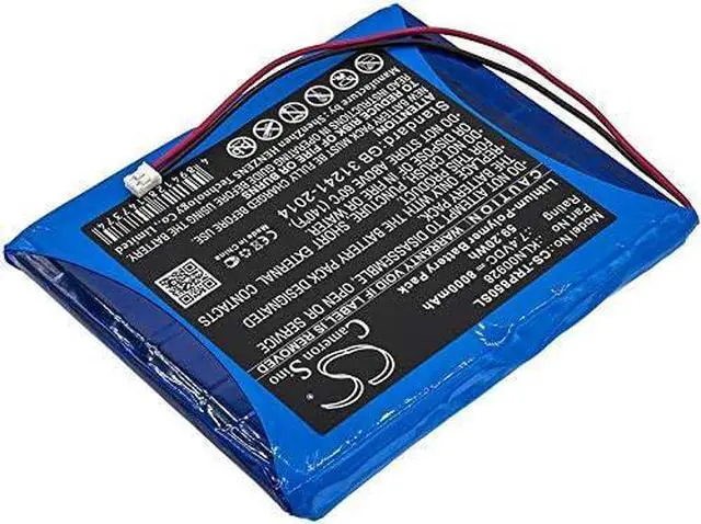 Alt view image 2 of 4 - Replacement Battery for Trimble SPS852 SPS851 SPS850 SPS855 Modular Receiver,fits KLN00928,8000mAh/59.20Wh