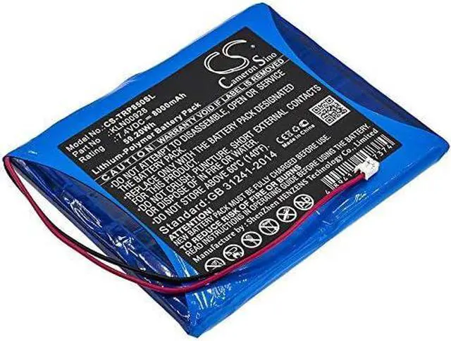 Alt view image 3 of 4 - Replacement Battery for Trimble SPS852 SPS851 SPS850 SPS855 Modular Receiver,fits KLN00928,8000mAh/59.20Wh