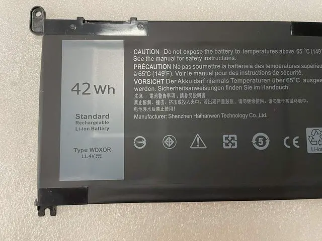 Alt view image 2 of 3 - Powerforlaptop Laptop/Notebook Replacement Battery Compatible with 13 7378 13 5378 5368 15 7579 5567 5568 5578 7570 7569,5000 7000 17 5000 Series WDX0R WDXOR T2JX4 3CRH3