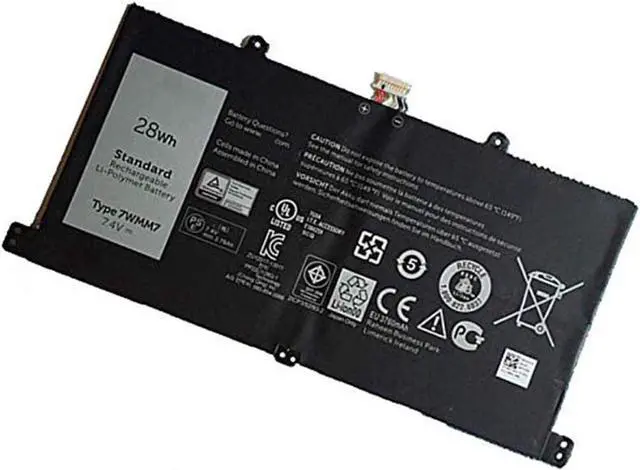 Alt view image 6 of 7 - BOWEIRUI 7WMM7 (7.4V 28Wh) Laptop Battery Replacement for Dell Venue 11 Pro Keyboard Dock D1R74 Series Notebook CFC6C CP305193L1 DL011301-PLP22G01 D1R74