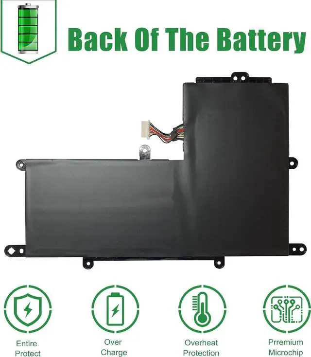 Alt view image 5 of 5 - JIAZIJIA PO02XL 824560-005 Laptop Battery Replacement for Hp Stream 11-R014WM Series Notebook HSTNN-IB7G 823908-1C1 7.6V 37Wh