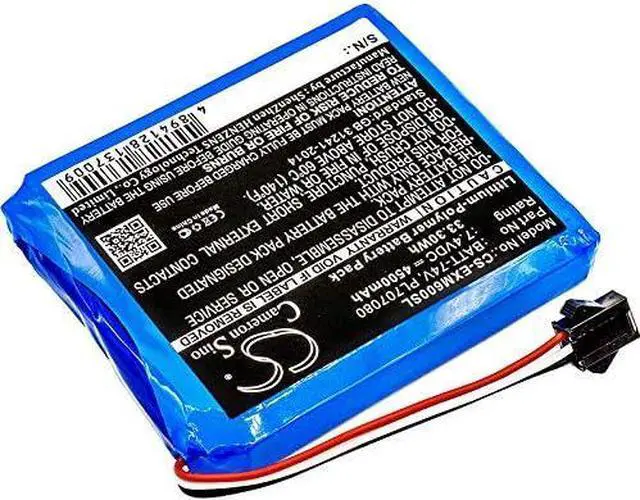Alt view image 2 of 4 - SHINEAR 4500mAh Battery Replacement for Ms6060 MS6000 Oscilloscopes Ms6100 Ms6200 MS6000 BATT-74V PL707080 (7.4V)