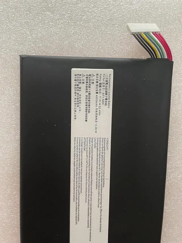Alt view image 4 of 6 - Powerforlaptop BTY-M6K MS-17B4 MS-16K3 Laptop/Notebook Replacement Battery Compatible with MSI Stealth Pro GS63VR 7RG 7RG-005 GF63 8RD 8RD-031TH 8RC 8RC-034CZ GF75 Thin 3RD 8RC 9SC 9SC-088CN Series