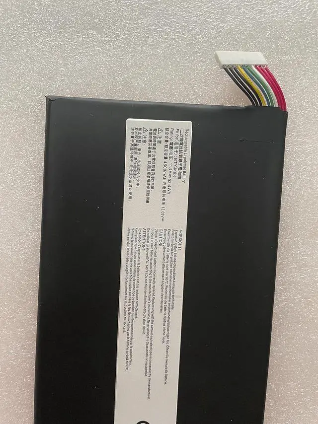 Alt view image 5 of 6 - Powerforlaptop BTY-M6K MS-17B4 MS-16K3 Laptop/Notebook Replacement Battery Compatible with MSI Stealth Pro GS63VR 7RG 7RG-005 GF63 8RD 8RD-031TH 8RC 8RC-034CZ GF75 Thin 3RD 8RC 9SC 9SC-088CN Series