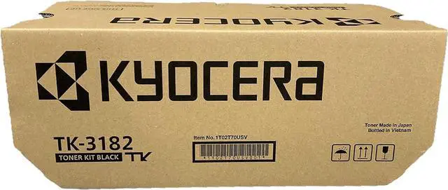 Main image of KYOCERA TK-3182 Black Toner Cartridge for P3055dn / P3155dn / M3655idn Model Laser Printers (1T02T70USV)