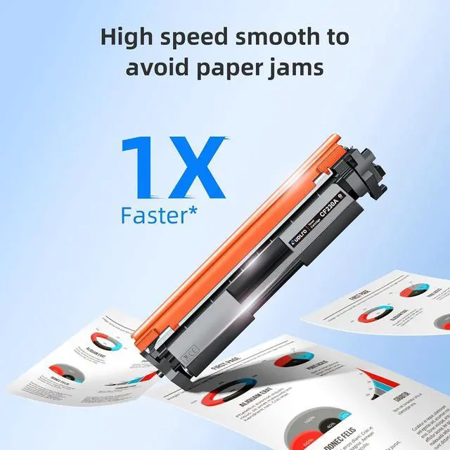 Alt view image 5 of 7 - Ennovor CF230A - 30A Toner - Replacement for HP 30A Toner Cartridge CF230A 30X CF230X to Compatible with Pro MFP M227fdw M203dw M227fdn M203dn M227sdn M203d M227 M203 Series Printer (Black, 4-Pack)