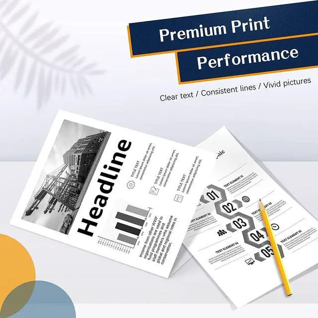 Alt view image 7 of 7 - Ennovor ColorKing Compatible Toner Cartridge Replacement for HP 58A CF258A 58X CF258X for Laserjet Pro MFP M428fdw M428fdn M428dw Pro M404n M404dn M404dw M428 M404 M406dn M430f Printer (Black, 2-Pack)