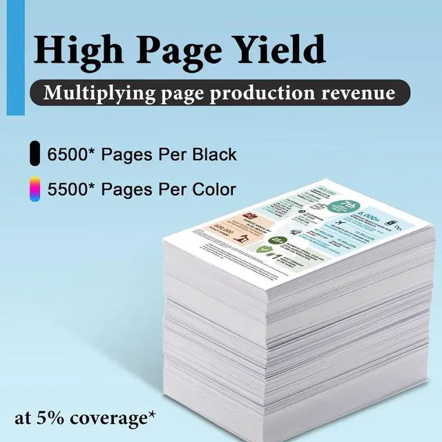 Alt view image 3 of 7 - LC3039 Ultra High-Yield Black/Cyan/Magenta/Yellow Ink Cartridges(4Pack) - Lvan Compatible LC3039XXL Ink Cartridge Set Replacement for Brother LC3039 Ink MFC-J5845DW MFC-J5945DW MFC-J6545DW Printer