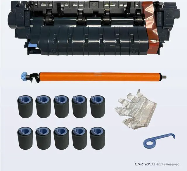 Alt view image 3 of 7 - Maintenance Kit 110V CF064A Compatible with HP Laserjet Enterprise 600 M601 M602 M603 Series Includes Fuser and Roller (CF064-67902)