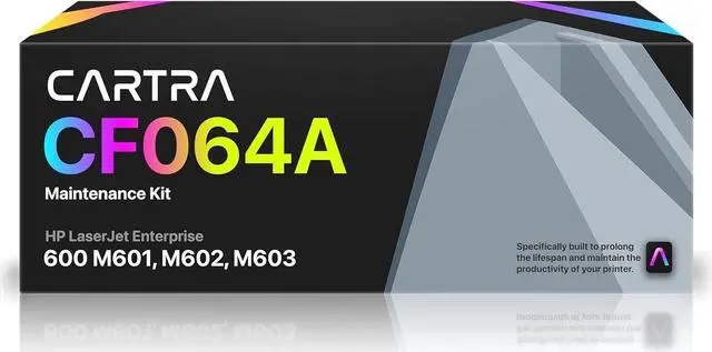 Alt view image 7 of 7 - Maintenance Kit 110V CF064A Compatible with HP Laserjet Enterprise 600 M601 M602 M603 Series Includes Fuser and Roller (CF064-67902)
