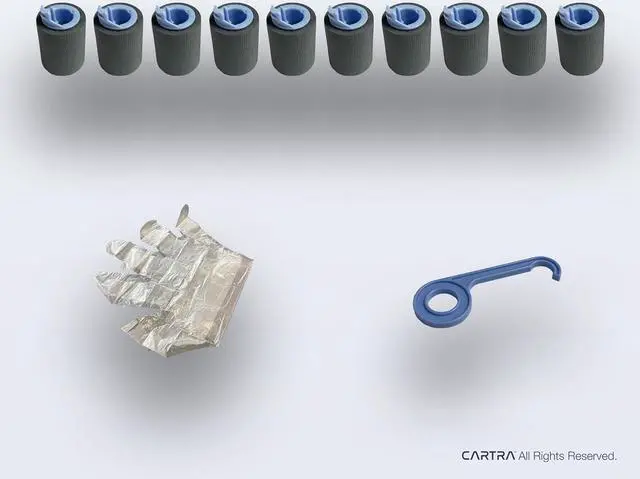 Alt view image 6 of 7 - Maintenance Kit 110V CF064A Compatible with HP Laserjet Enterprise 600 M601 M602 M603 Series Includes Fuser and Roller (CF064-67902)