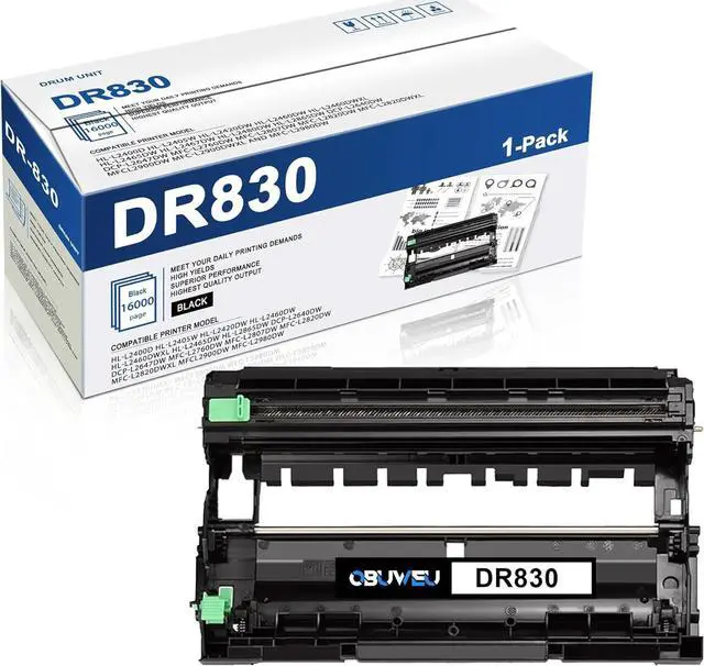 Main image of Ennovor DR830 Drum Unit Replacement for Brother DR-830 Drum DR 830: Work with HL-L2460DW DCP-L2640DW HL-L2405W HL-L2400D HL-L2480DW MFC-L2820DW Printer (1-Pack, Not Toner)