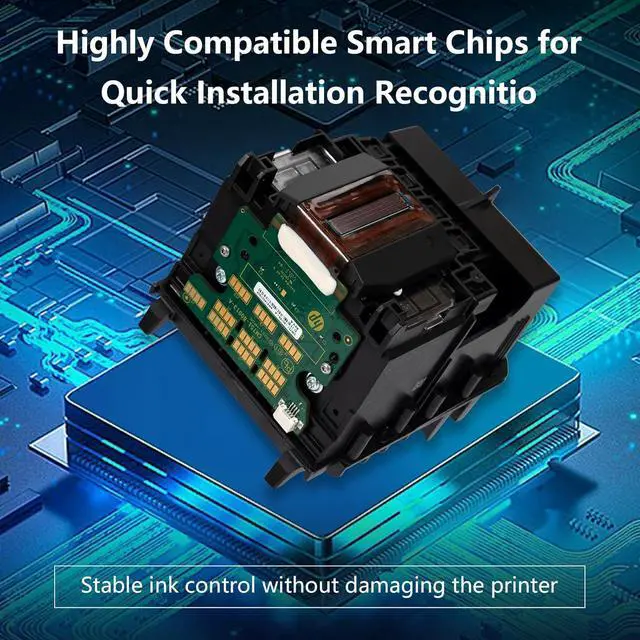 Alt view image 7 of 7 - 729 Printhead (F9J81A) Compatible with hp DesignJet T830 MFP & T730 Large Format Plotter Printers,729 Print Head Replacement Kit Fit hp Printers,Fast chip Recognition