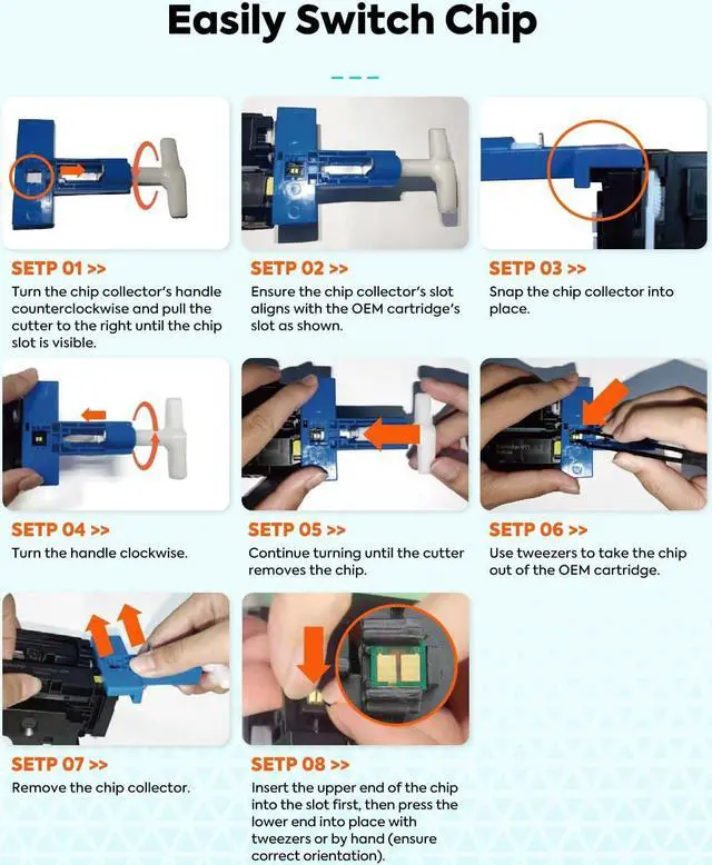 Alt view image 4 of 7 - TESEN 218X (NO CHIP) Black Toner Cartridge Compatible Replacement for HP 218X W2180X W2180A 218A High Yield Work with HP Color Pro 3201 MFP 3301 Series MFP 3301fdw 3301sdw 3201dw Printer 2 Pack