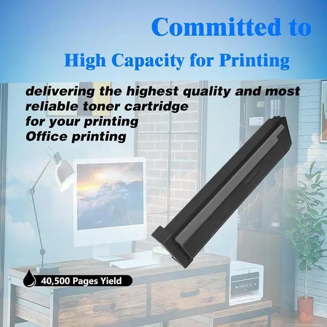 Alt view image 3 of 6 - Ennovor MX561 MX-561NT Black Toner Cartridge Replacement for Sharp MX-M2630 M3050 M3070 M3550 M3570 M4050 M5050 M6050 M6070 Printer