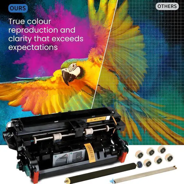 Alt view image 4 of 7 - Ennovor 41X1225 Printer Maintenance Kit,41X1225 Fuser Kit Replacement for MS621, MS622, MX622 Printer, 41X1225 Fuser Unit 110V, 200K Yield