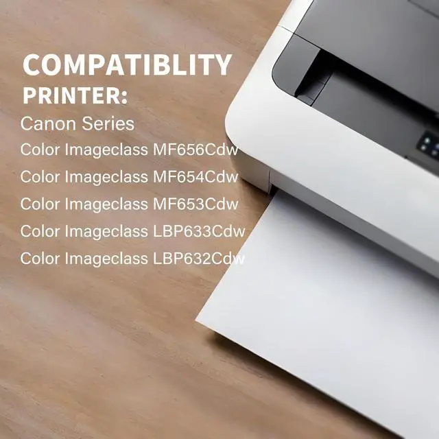 Alt view image 2 of 5 - Ennovor 067H Compatible for Canon 067H 067 Toner Cartridge Set for Canon Color Imageclass MF656Cdw MF654Cdw MF653Cdw LBP633Cdw LBP632Cdw Toner Cartridge 4-Pack