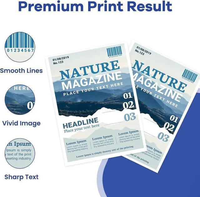Alt view image 4 of 6 - Ennovor SP01 SP-1 Sublimation Ink Cartridge 4-Pack SP01BKS SP01CS SP01MS SP01YS Replacement for Brother SP01 SP1 Sublimation Ink Cartridge for Thermo Sublimation SP-1 Printer Ink