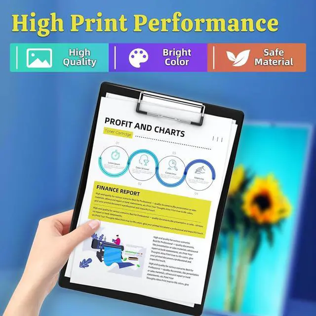 Alt view image 5 of 7 - 128A Toner Cartridge 4-Pack Replacement   128A CE320A Black Toner Cartridge, Compatible for Pro CP1525n CP1525nw CM1415fn CM1415fnw Printer