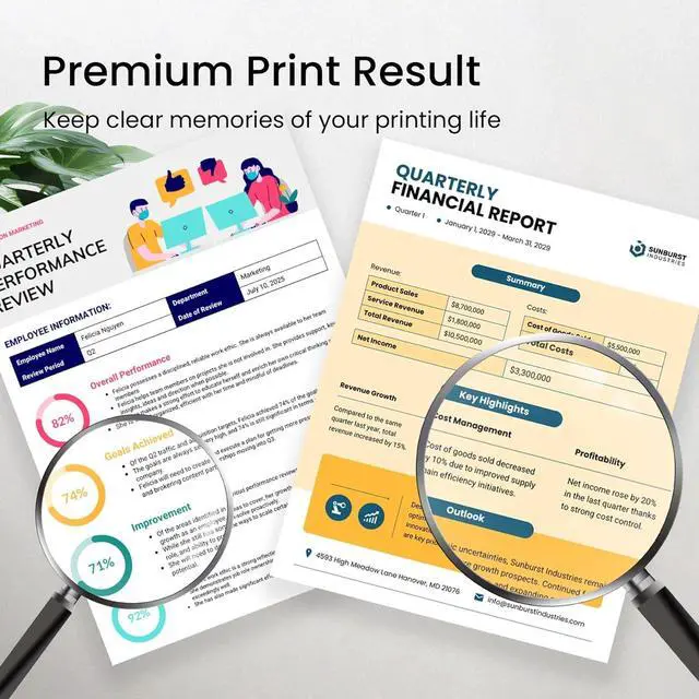 Alt view image 5 of 6 - Ennovor WorkCentre 7120 7125 7220 7225 Toner Cartridge 4-Pack Replacement for Xerox 006R01457 006R01458 006R01459 006R01460 Toner Cartridge for WorkCentre 7120 7125 7220 7220i 7225 7225i Printer Ink