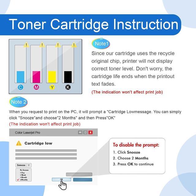 Alt view image 7 of 7 - 645A Toner Cartridge Compatible   645A C9733A Magenta Toner Cartridges   Color Laserjet 5550 5550dn 5550n 5550dtn 5550hdn 5500 5500dn 5500n 5500dtn 5500hdn Printer