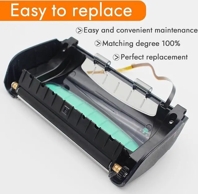 Alt view image 2 of 7 - P1107244-101 Media Cover for Ze bra ZQ521 Mobile Printer, Contaion ZQ521 Black Bar Sensor, ZQ521 Kit Platen Roller & Tear Bar ZQ 521