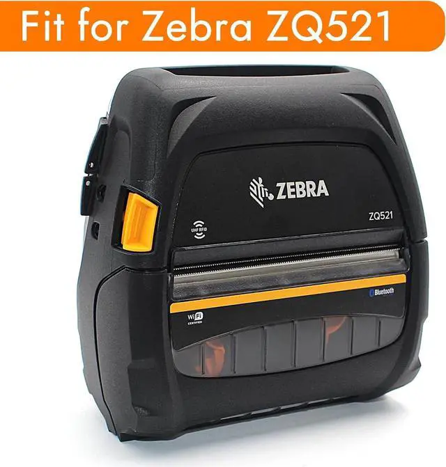 Alt view image 5 of 7 - P1107244-101 Media Cover for Ze bra ZQ521 Mobile Printer, Contaion ZQ521 Black Bar Sensor, ZQ521 Kit Platen Roller & Tear Bar ZQ 521